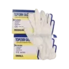 Găng tay cao su y tế, dùng một lần hộp 50 đôi màu trắng, Topcare Glove - Ảnh 1