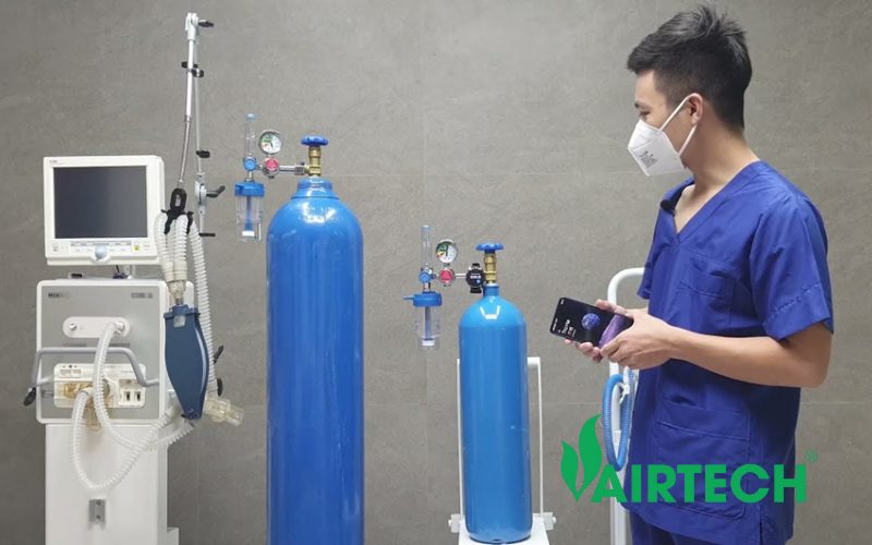 bình khí Oxy 40 lit sử dụng được bao lâu