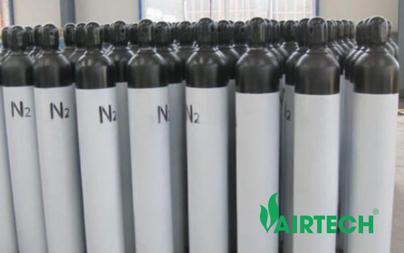 làm sạch đường ống bằng khí nitơ 