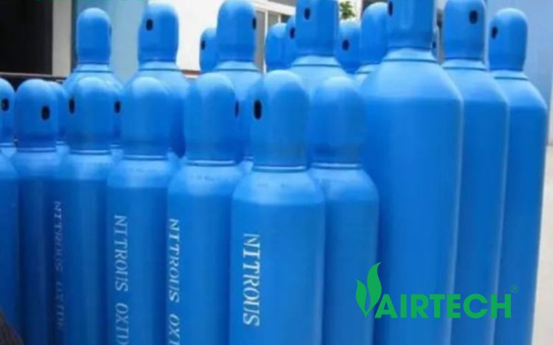 làm sạch đường ống bằng khí nitơ 