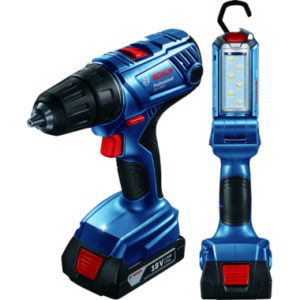 Máy khoan / vặn vít dùng pin -Combo GSR 180-LI + GLI 180-LI (2 battery 1.5 Ah + 1 charger)