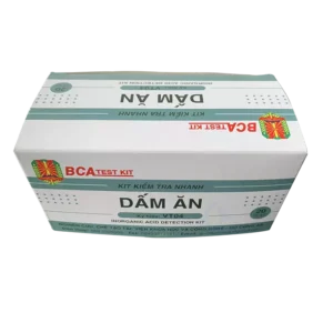 Bộ test axit vô cơ trong dấm, VT04 (20 cái/ hộp), BCA - Ảnh 1