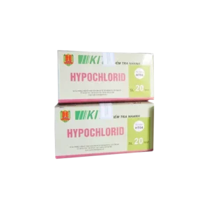 Bộ kiểm tra nhanh Hypochlorid, HT04 (20 cái/ hộp), BCA - Ảnh 1