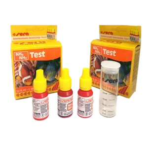 Bộ test nhanh, 04910 0-10 ppm NH4/ NH3 (60 cái/ bộ), Sera - Ảnh 1