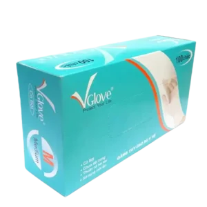 Găng tay y tế, cỡ M, Vglove - Ảnh 1