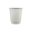 bl021313 coc giay mau trang 280ml 8oz kem nap phang