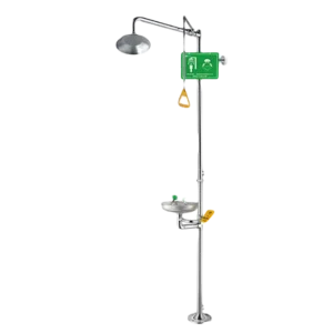 Bồn rửa mắt kết hợp tắm khẩn cấp Inox, WJH0358A-1, Hebei Runwangda - Ảnh 1