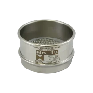 Sàng rây tyler, 12 inch/ 325 mesh/ khung đồng thau/ lưới inox, Hogentogler - Ảnh 1