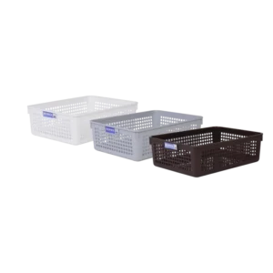 bl029721 ro nhua chu nhat kem de cao su 2 mat pn 5181 mau xam micron ware