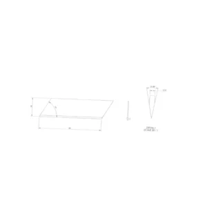 bl038734 luoi dao cat tach kt60x18x05mm gia cong theo ban ve zhuzhou evergreen