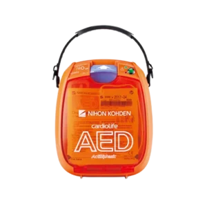 bl039154 may danh soc ngoai tu dong aed 3100 gom phu kien 1 pin sb 310v 1 ban soc dan p 740k 1 tui dung may yc 310v 1 sach huong dan su dung nihon kohden