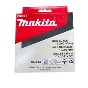 bl039345 da mai mem 794229 5 kt100x25x16mm makita