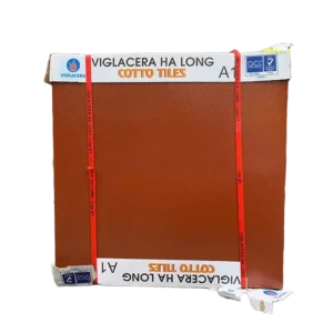 bl039424 gach ha long cotto tiles a1 mau do kt40x40cm 6 vien hop viglacera