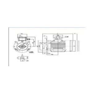 bl039554 mo to mat bich aesu1s020003yun 22kw 3hp2pole90l50hz380v teco