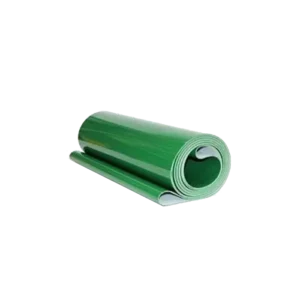 bl039813 bang tai pvc mau xanh la tron kt8000x500x3mm 1 soi ho 2 dau