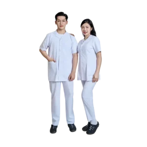 bl040168 bo quan ao blouse vai cotton han size m ao co vet quan chun