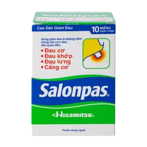 Cao dán Salonpas Hisamitsu giảm đau vai, Hisamitsu - Ảnh 1