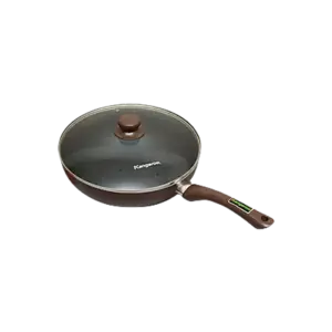 Chảo chống dính sâu lòng vung kính 28cm, KG919M, Kangaroo - Ảnh 1