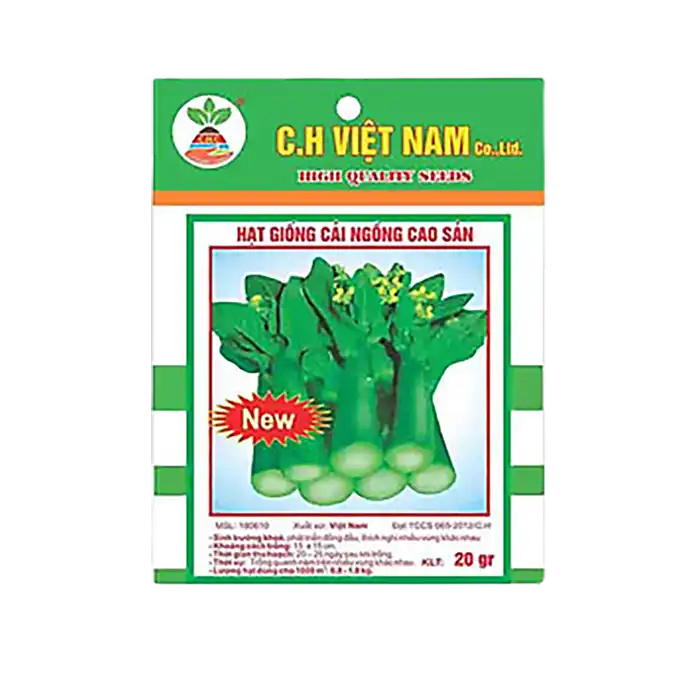 bl020392-hat-giong-rau-cai-ngong-50g-goi Hạt giống rau cải ngồng, (50g/ gói) - Ảnh 1