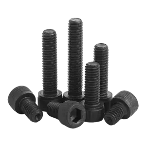 Bu lÃ´ng lá»¥c giÃ¡c chÃ¬m, DIN912-M6x15-Bk thÃ©p Ä‘en - Ảnh 1