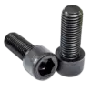 Bu lÃ´ng lá»¥c giÃ¡c chÃ¬m, DIN912-M3x16-Bk mÃ u Ä‘en - Ảnh 1