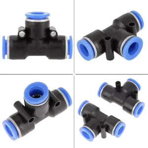 Äáº§u ná»‘i khÃ­ chá»¯ T  PE8, AKS - Ảnh 1