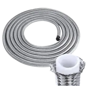 Ống mềm teflon, bọc lưới SUS304 - Ảnh 1