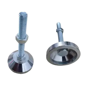 Chân tăng chỉnh, thép mạ M12xD32xH60mm kèm bộ phụ kiện - Ảnh 1