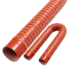 Ống silicone chịu nhiệt, màu cam phi 75mm (4m/ cuộn) - Ảnh 1