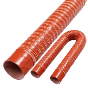 Ống silicone chịu nhiệt, màu cam phi 75mm (4m/ cuộn) - Ảnh 1