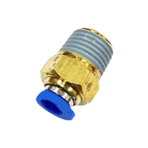 Đầu nối khí nén thẳng, PC 08-04 D8 ren 1/2-21mm, PVN - Ảnh 1