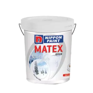 Sơn, Matex Base A AN-90 màu trắng, Nippon - Ảnh 1