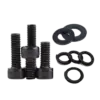 Bu lông lục giác đầu trụ, DIN912-M3x12 kèm 1 đệm vênh DIN127A-M3x12 và 1 đệm phẳng DIN125A-M3x12 - Ảnh 1