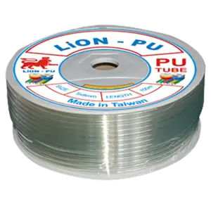 Dây hơi PU khí nén, phi 5x8mm màu trong (100m/ cuộn), Lion - Ảnh 1
