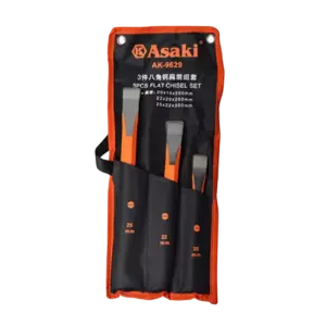 Bộ đục mũi dẹp, AK-9629, Asaki - Ảnh 1