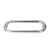 Bộ tay nắm kính chữ O, bằng inox KT25mmx300mm - Ảnh 1