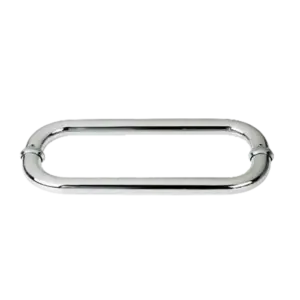 Bộ tay nắm kính chữ O, bằng inox KT25mmx300mm - Ảnh 1