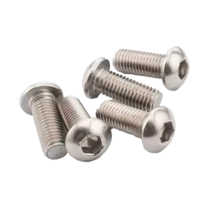Bu lông lục lăng chìm đầu nấm, DIN7380-M4x25-SUS201 - Ảnh 1