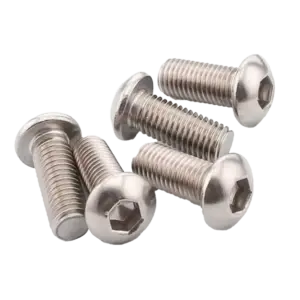 Bu lông lục giác chìm đầu cầu, DIN7380-M6x10-SUS201 - Ảnh 1