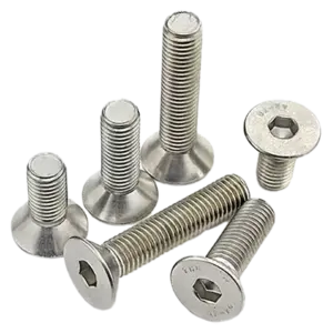 Bu lông lục giác chìm đầu bằng, DIN7991-M5X10-SUS201 - Ảnh 1