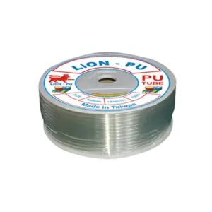 Dây hơi PU khí nén, phi 6.5x10mm màu trắng (100m/ cuộn), Lion - Ảnh 1