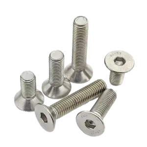 Bu lông lục giác chìm đầu bằng, DIN7991-M5x20-SUS201 - Ảnh 1