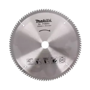 Lưỡi cưa hợp kim, P-68002 KT255x25.4mmx100T, Makita - Ảnh 1