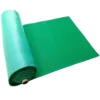 bl004585 tham roi nhua pvc mau xanh la kt12x18m