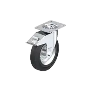 bl004833 banh xe cao su xoay khoa d200mm le ve 200r fi blickle