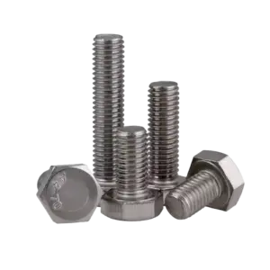Bu lông lục giác ngoài, DIN933-M3x8-SUS201 - Ảnh 1
