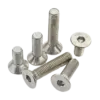 Bu lông lục giác chìm đầu bằng, DIN7991-M5X6-SUS201 - Ảnh 1