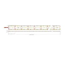 bl005888 den led day trong nha 280ledm 25w 24v 3200lmm 6000k cuon 5m fsb 2835 ip33 l280 vinaled