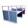 bl006180 vach ngan tren mat ban khung nhom boc ni kt1400x400mm