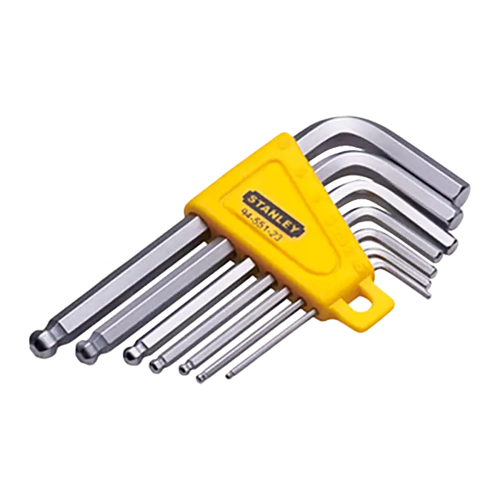 bl006595-bo-luc-lang-torx-7-chi-tiet-94-551-stanley Bộ lục giác đầu bi, 94-551 (7 chi tiết/ bộ), Stanley - Ảnh 1